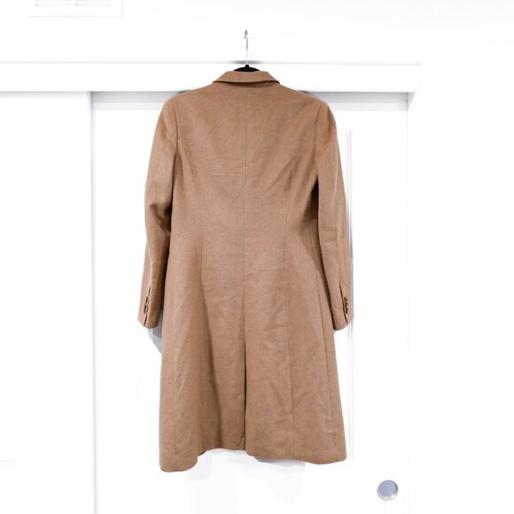 Gobi Woman's XS 100% Baby Camel Wool Tan Pea Coat - Picture 6 of 16